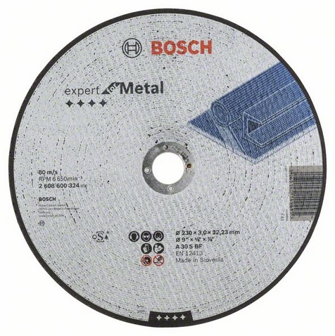 Discuri - Disc de taiere drept Expert for Metal, 230 mm x 3 mm , saldepot.ro