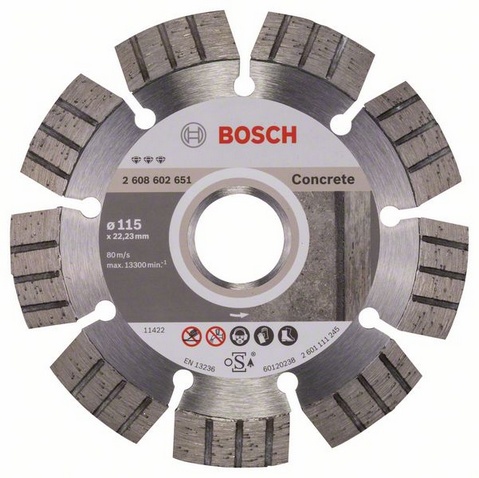 Discuri - Disc diamantat Best pentru beton 115 mm, saldepot.ro