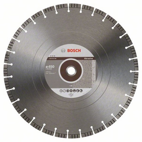 Discuri - Disc diamantat Best pentru materiale abrazive 450 mm x 25.40 mm, saldepot.ro