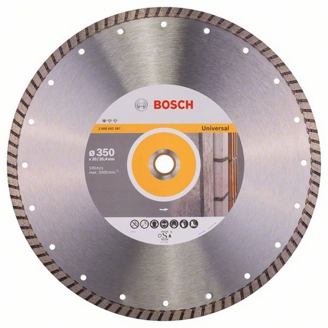 Discuri - Disc diamantat Standard for Universal Turbo 350 mm x 20/25.40 mm, saldepot.ro