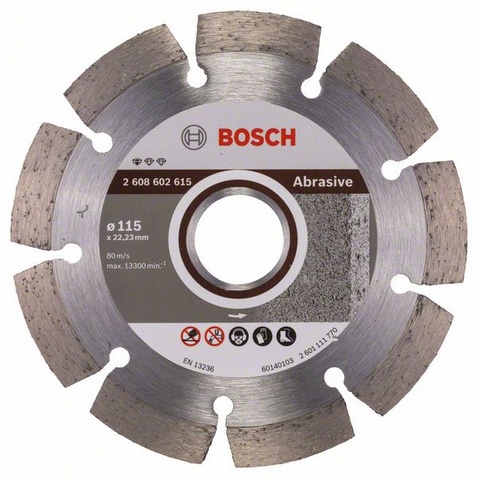 Discuri - Disc diamantat Standard pentru materiale abrazive 115 mm, saldepot.ro