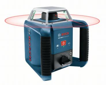 Tehnica masurarii - Nivela laser rotativa GRL 400 H + Rigla de masurare GR 240 Professional + Stativ pentru constructii BT 170 HD Professional , saldepot.ro