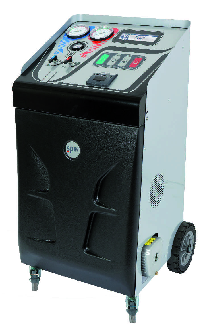 Echipamente service auto - Aparat automat pentru verificat, recuperat si incarcat freon tip Clever KC100 - Spin (ITALIA), saldepot.ro