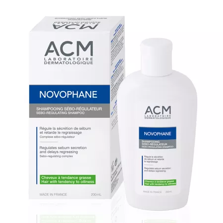 Oferte - ACM Novophane șampon sebo-regulator pentru păr gras și tern 200ml 1+1 (pachet promo), epastila.ro