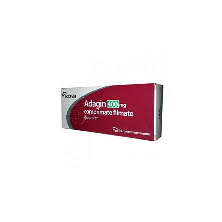 OTC (medicamente care se eliberează fără prescripție medicală) - Adagin 400mg x 10cp.film, epastila.ro