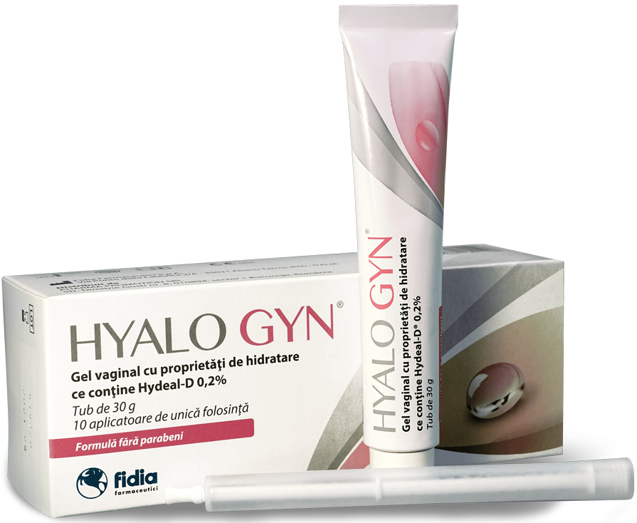 Menopauză, tulburări menstruale și dereglări hormonale - Hyalo Gyn gel vaginal 1 tub 30g + 10 aplicatoare, epastila.ro