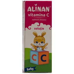 Vitamine și minerale pentru copii - Alinan Baby Vitamina C sol. 20ml, epastila.ro