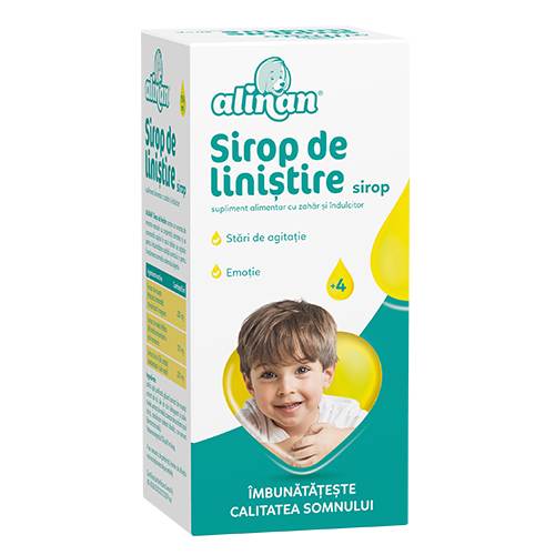 Suplimente pentru sănătatea copilului - Alinan Sirop de linistire 150 ml, epastila.ro