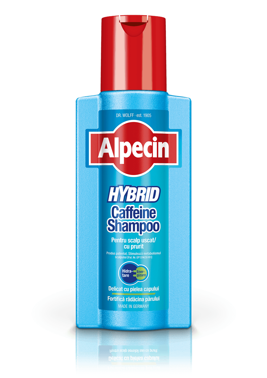 Păr și unghii - Alpecin Hybrid Caffeine șampon pentru  scalp sensibil 250ml, epastila.ro
