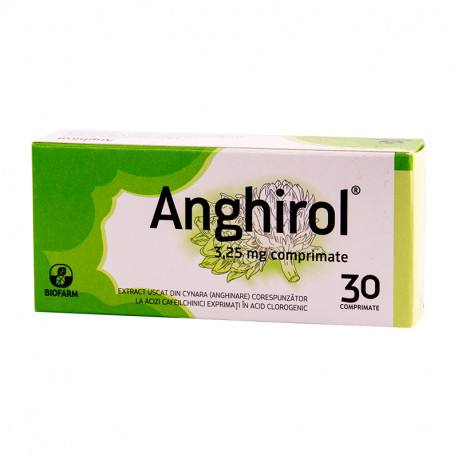 OTC (medicamente care se eliberează fără prescripție medicală) - Anghirol 3,25mg x 30cp (Biofarm), epastila.ro