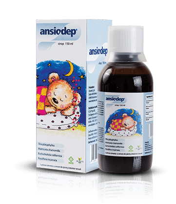 Suplimente pentru sănătatea copilului - Ansiodep sirop 150ml (Dr. Phyto), epastila.ro