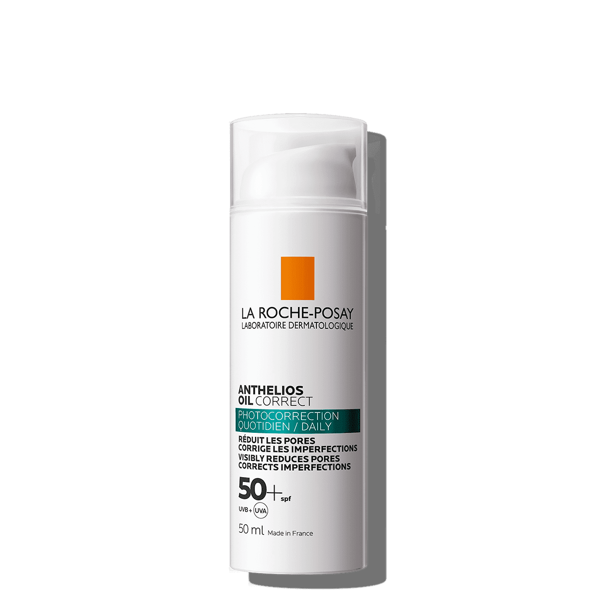 Protecție solară - Anthelios Oil correct SPF 50+ gel-crema protectoare matifianta pentru ten gras 50ml, epastila.ro