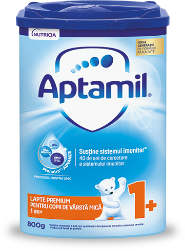 Lapte și mâncărici - Aptamil 1+ Nutri-Biotik (lapte praf pentru copii de varsta mica) 800 g, epastila.ro