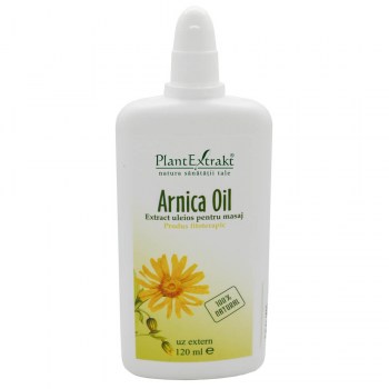 Dureri și inflamații - Arnica Oil extract uleios pentru masaj 120ml (PlantExtrakt), epastila.ro