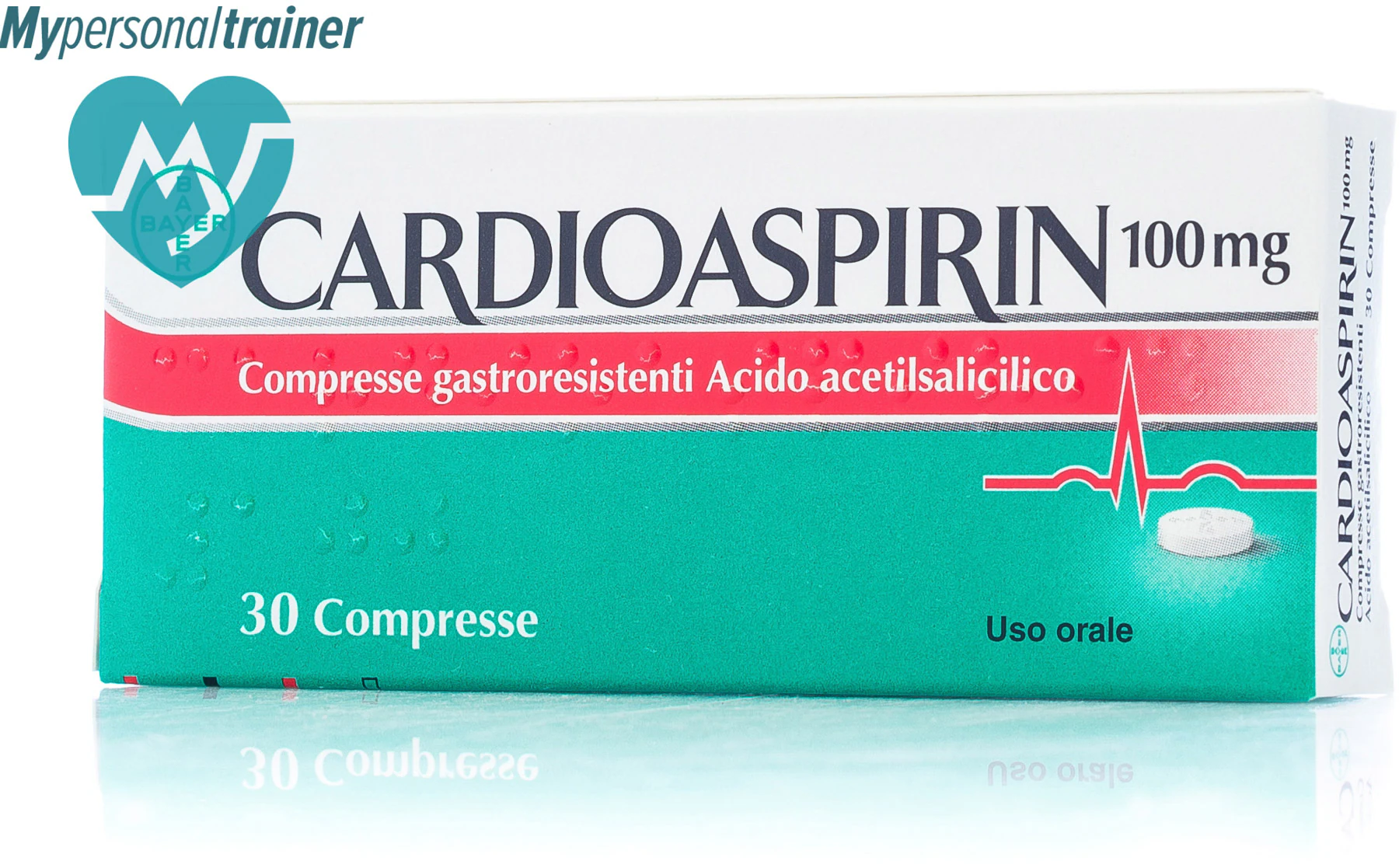 Protectoare cardiovasculare - Aspirina Bayer 100mg x 30 comprimate gastrorezistente, epastila.ro
