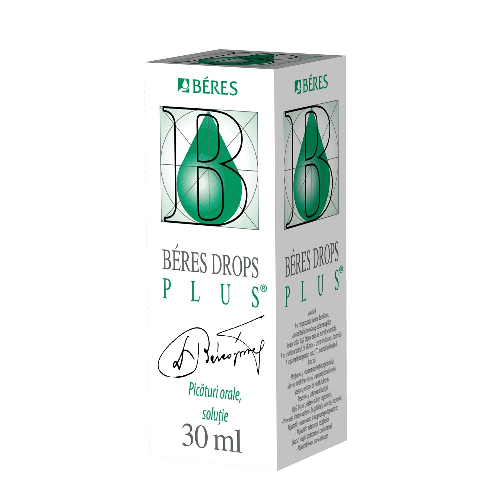 Imunitate și suport - Beres Drops Plus picaturi orale 30 ml, epastila.ro