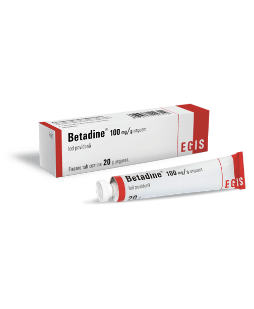 OTC (medicamente care se eliberează fără prescripție medicală) - Betadine 10% unguent 20g, epastila.ro