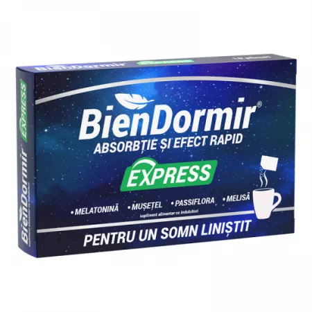 Insomnii - Bien Dormir Express x 10plicuri, epastila.ro