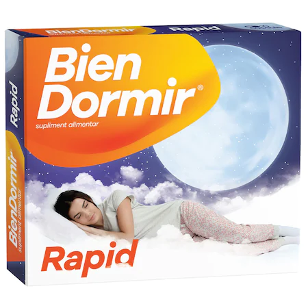 Insomnii - Bien Dormir Rapid cu valeriana x 20cp, epastila.ro