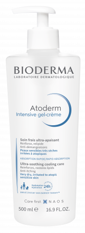 Piele cu probleme - Bioderma Atoderm Intensive gel-crema 500ml, epastila.ro