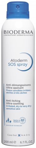 Cicatrizante, calmante și reparatoare - Bioderma Atoderm SOS spray 200ml, epastila.ro