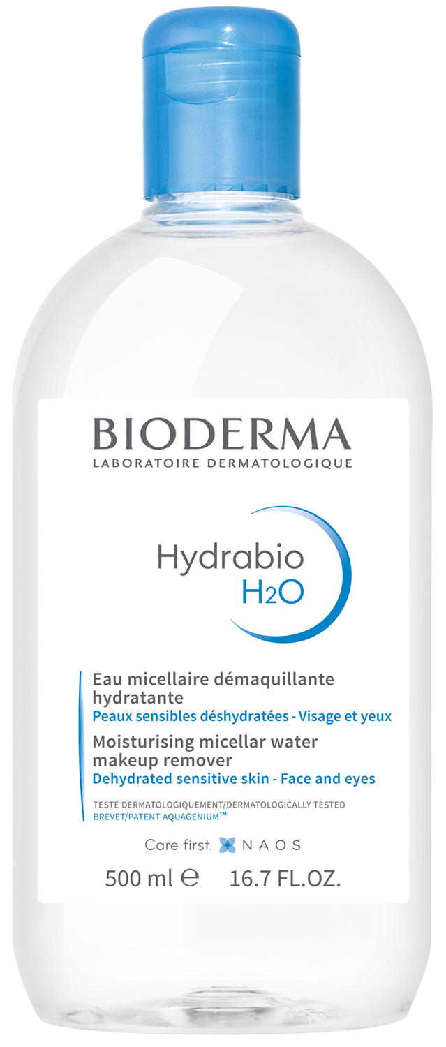 Piele, buze și ochi - Bioderma Hydrabio H2O solutie micelara 500ml, epastila.ro