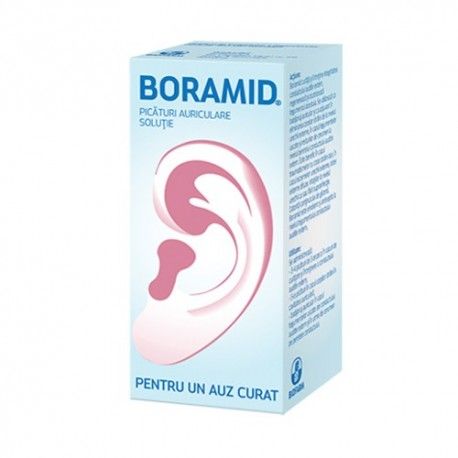 OTC (medicamente care se eliberează fără prescripție medicală) - Boramid sol.otica *10ml, epastila.ro