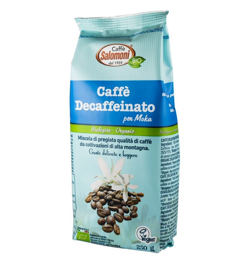 Produse bio - Cafea ecologică decofeinizată 250g Salomoni ( PRONAT ) SC2018, epastila.ro