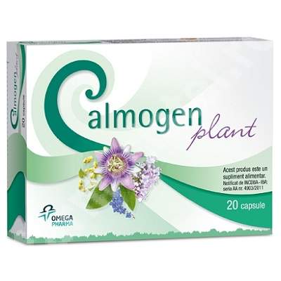 Calmante - Calmogen Plant x 20capsule (Omega Pharma), epastila.ro