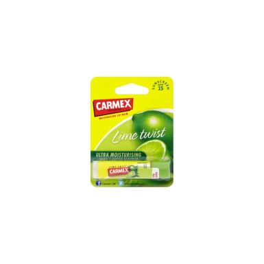 Piele, buze și ochi - Carmex Lime balsam de buze stick SPF 15, epastila.ro