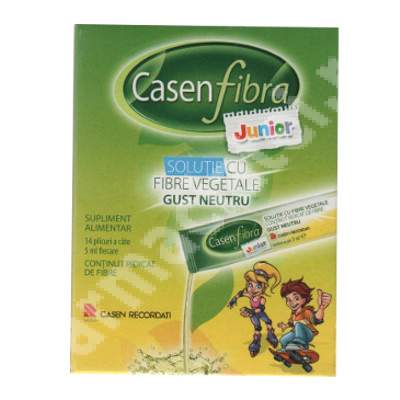 Digestie sănătoasă - Casen fibra junior solutie fibre vegetale x14plicuri, epastila.ro