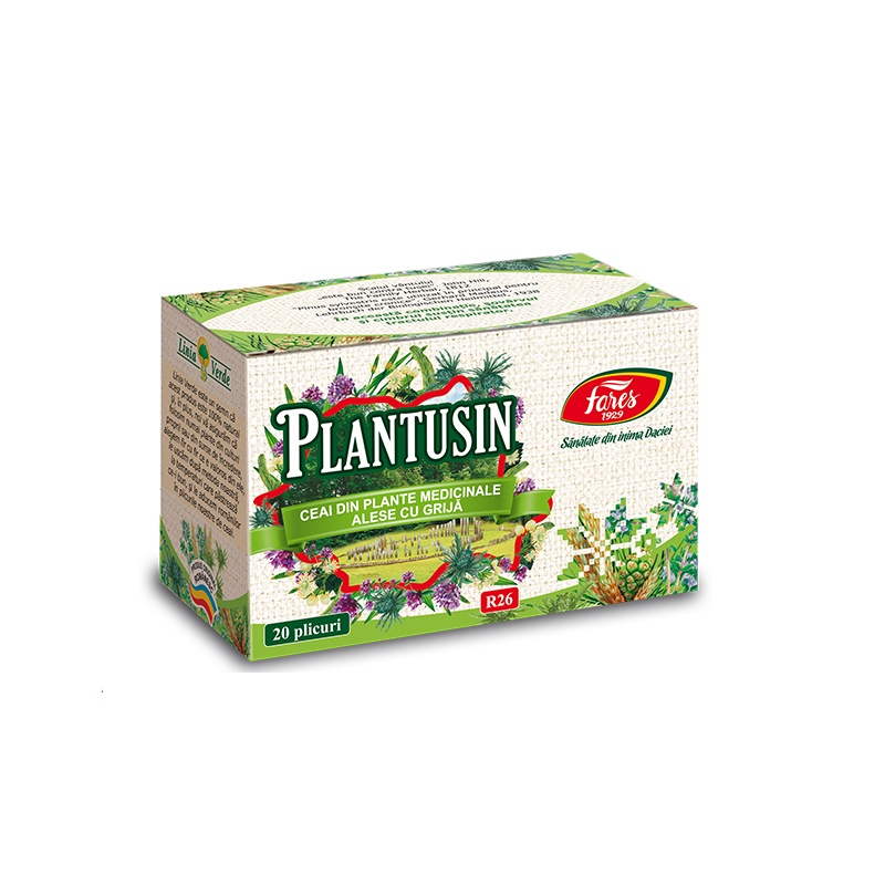 Produse Naturale - Plantusin x 20 doze (R26) ceai Fares, epastila.ro
