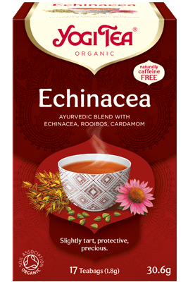 Produse Bio - Yogi Tea Ceai cu echinaceea Bio 1.8g x 17plicuri, 30.6g, epastila.ro