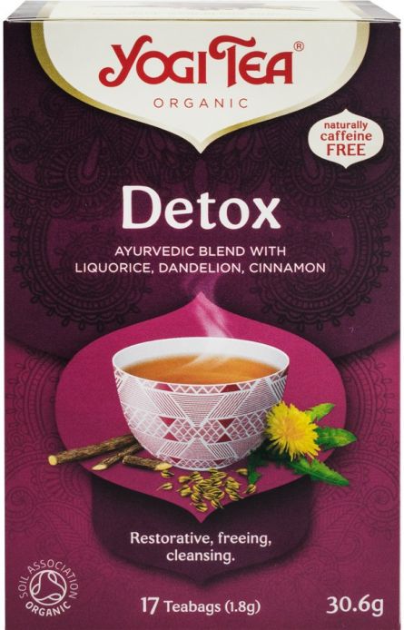 Produse Bio - Yogi Tea Ceai detox Bio 1.8g x 17plicuri, 30.6g, epastila.ro
