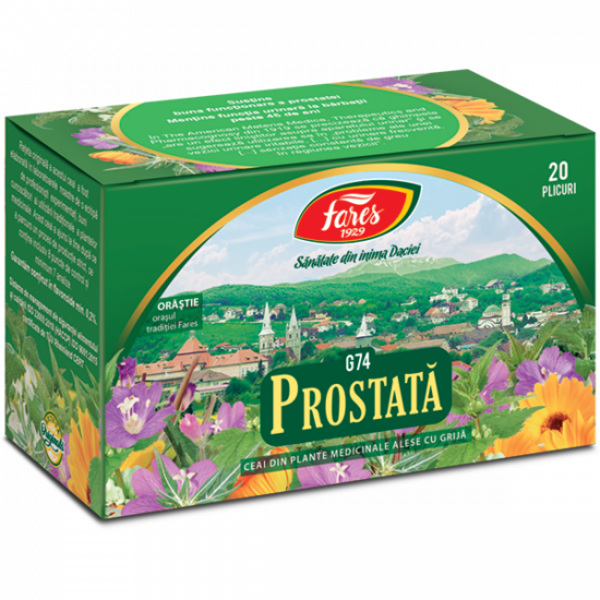 Prostată - Ceai pentru prostata x 20 doze (G74) Fares, epastila.ro