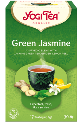 Produse Bio - Yogi Tea Ceai verde cu iasomie Bio 1,8g x 17plicuri , 30.6g, epastila.ro