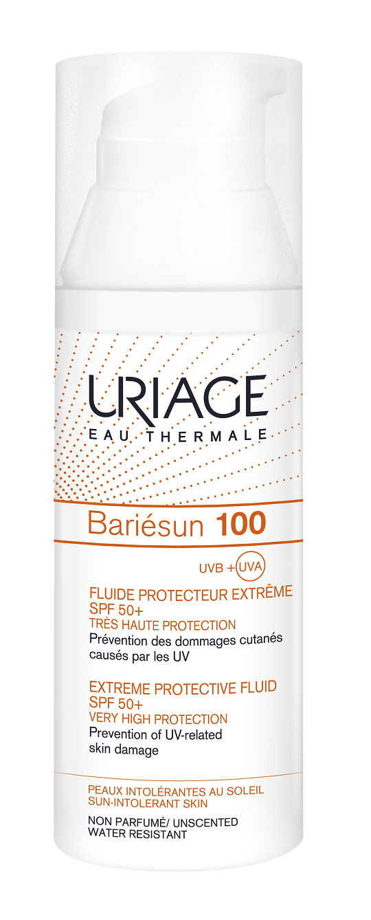 Protecție solară - Uriage Bariesun 100 SPF50+ fluid protectie extrema 50ml, epastila.ro