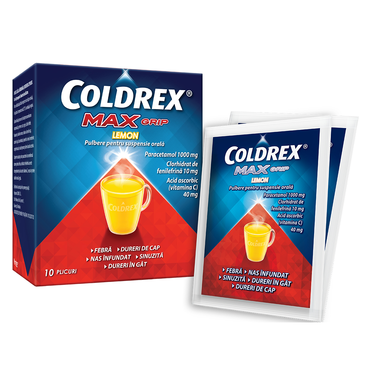 OTC (medicamente care se eliberează fără prescripție medicală) - Coldrex Maxgrip lemon *10p, epastila.ro