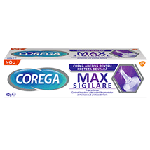 Igienă bucală - Corega Max Sigilare adeziv pentru proteza dentara 40g, epastila.ro