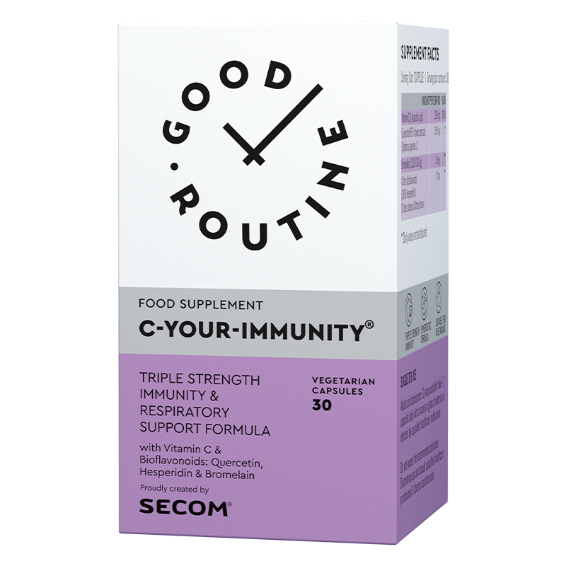 Imunitate și suport - C-Your-Immunity x 30 capsule vegetale (Secom Good Routine), epastila.ro