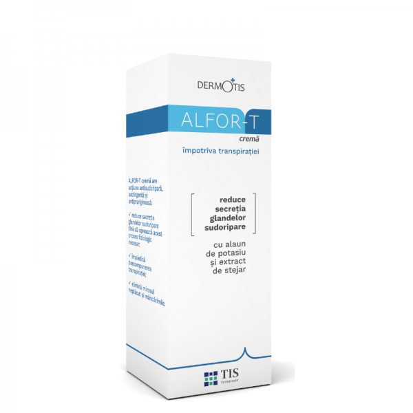 Antiperspirante și deodorante - DermoTis Alfor-T crema impotriva transpiratiei 20ml, epastila.ro