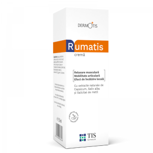 Dureri acute (nevralgii, contuzii, luxații) - DermoTis Rumatis crema 50ml, epastila.ro