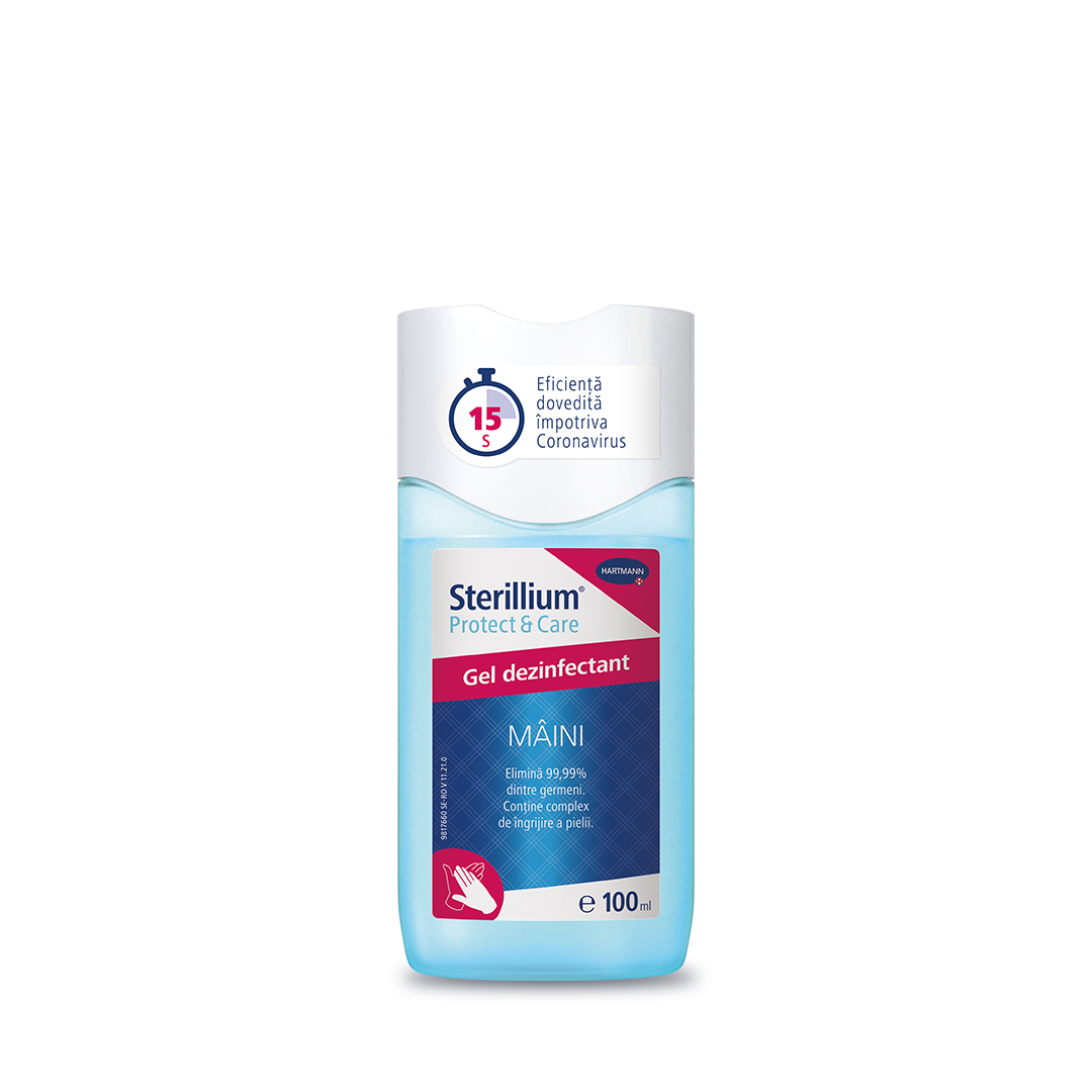 Soluții dezinfectante - Sterillium® Protect&Care gel dezinfectant pentru maini, 100ml, Hartmann, epastila.ro