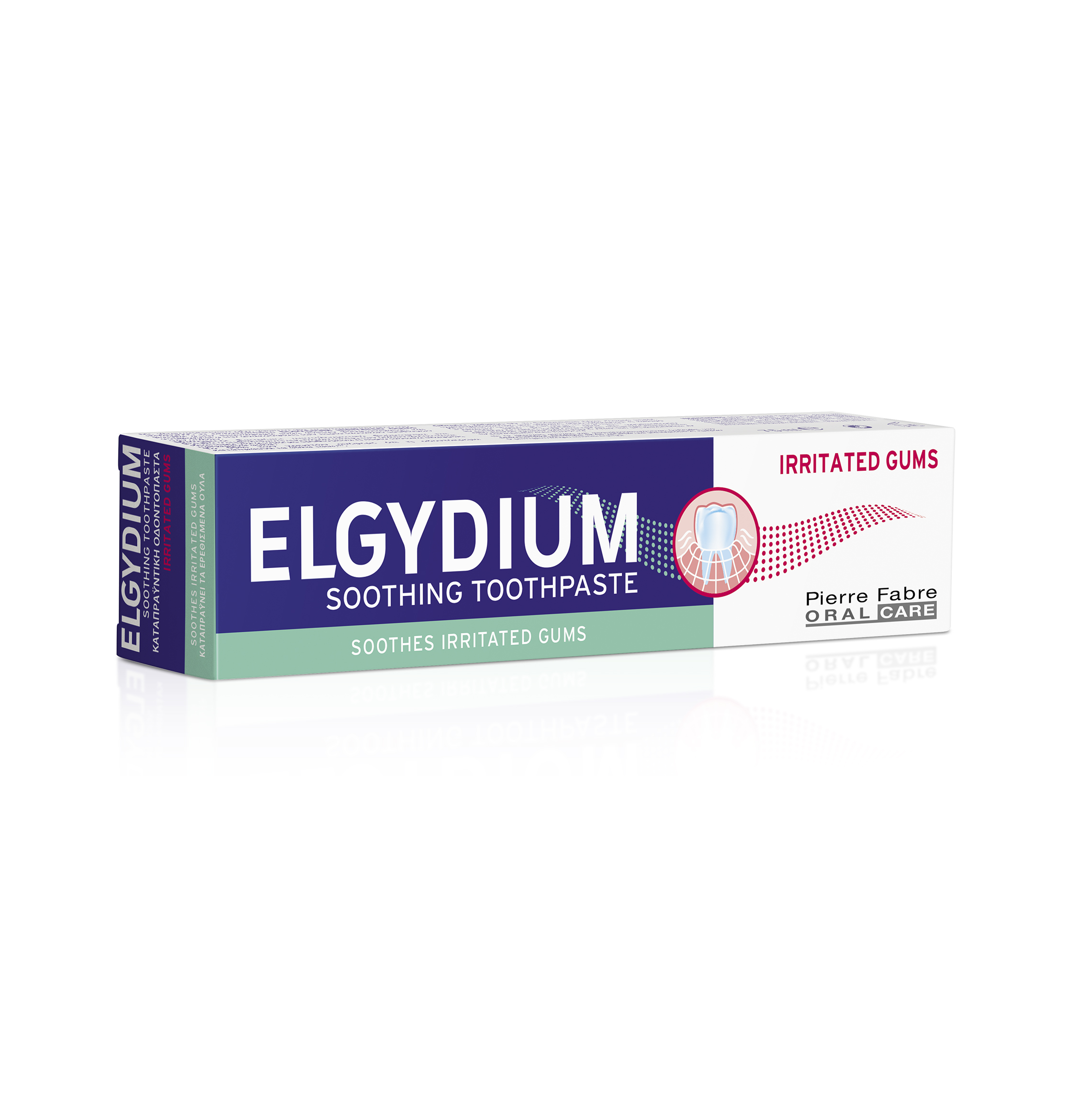 Igienă bucală - Elgydium Pasta de dinti gingii iritate 75 ml, epastila.ro