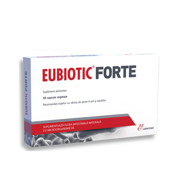 Probiotice  - Eubiotic Forte x 10cps, epastila.ro