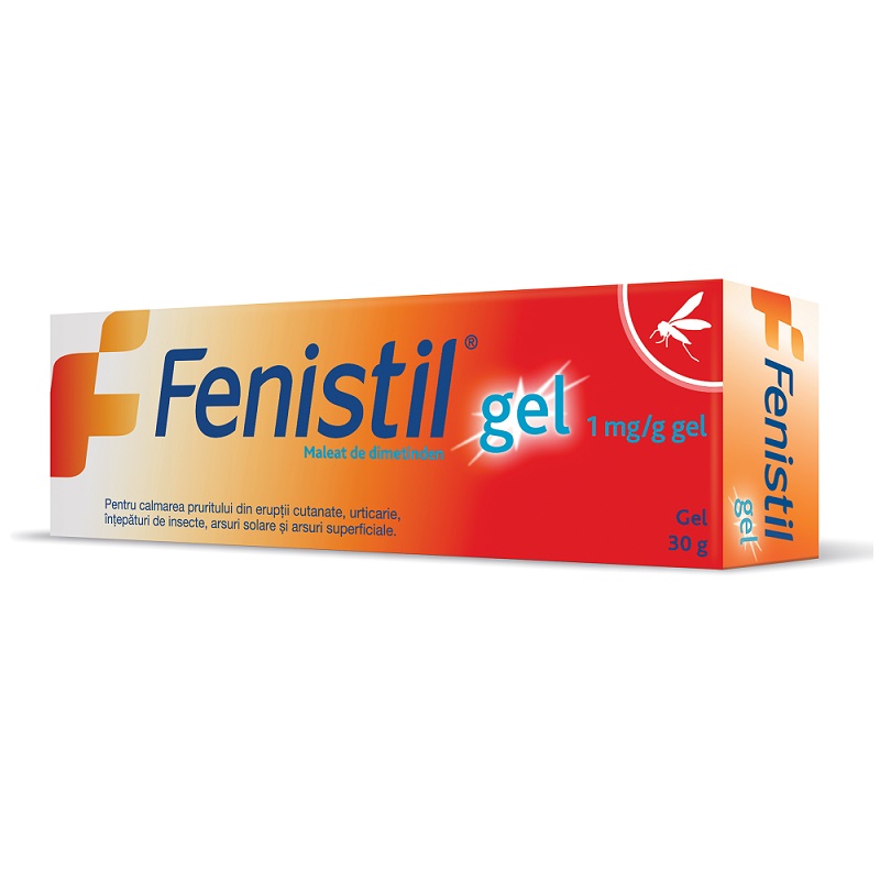 OTC (medicamente care se eliberează fără prescripție medicală) - Fenistil 1mg/g 30g gel, epastila.ro