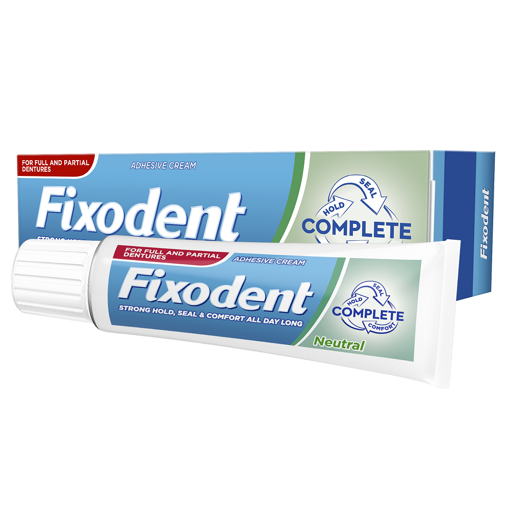 Igienă bucală - Fixodent Complete Neutral adeziv pt. proteza dentara 47 g, epastila.ro