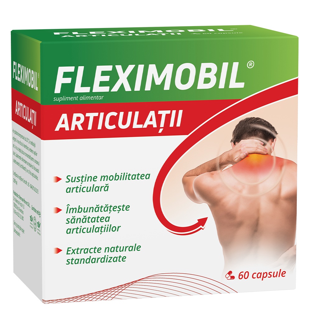Artroze - Fleximobil articulatii 60cps, epastila.ro