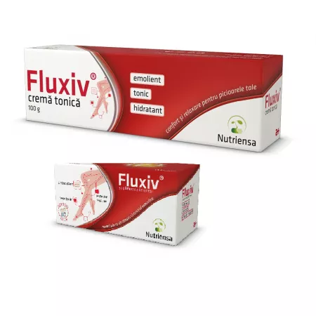 Protectoare cardiovasculare - Fluxiv x 60cp filmate + crema 20g pachet promo, epastila.ro