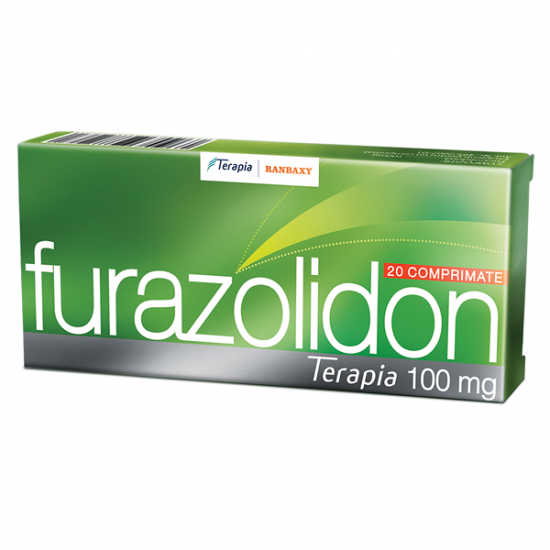 OTC (medicamente care se eliberează fără prescripție medicală) - Furazolidon 100mg x 20cp (Terapia), epastila.ro